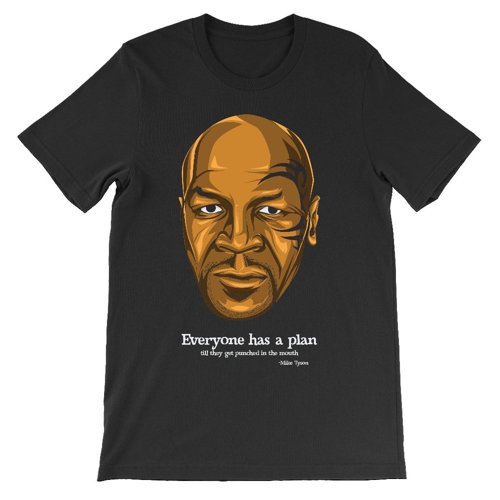 Mike Tyson Tee - Punched in the mouth